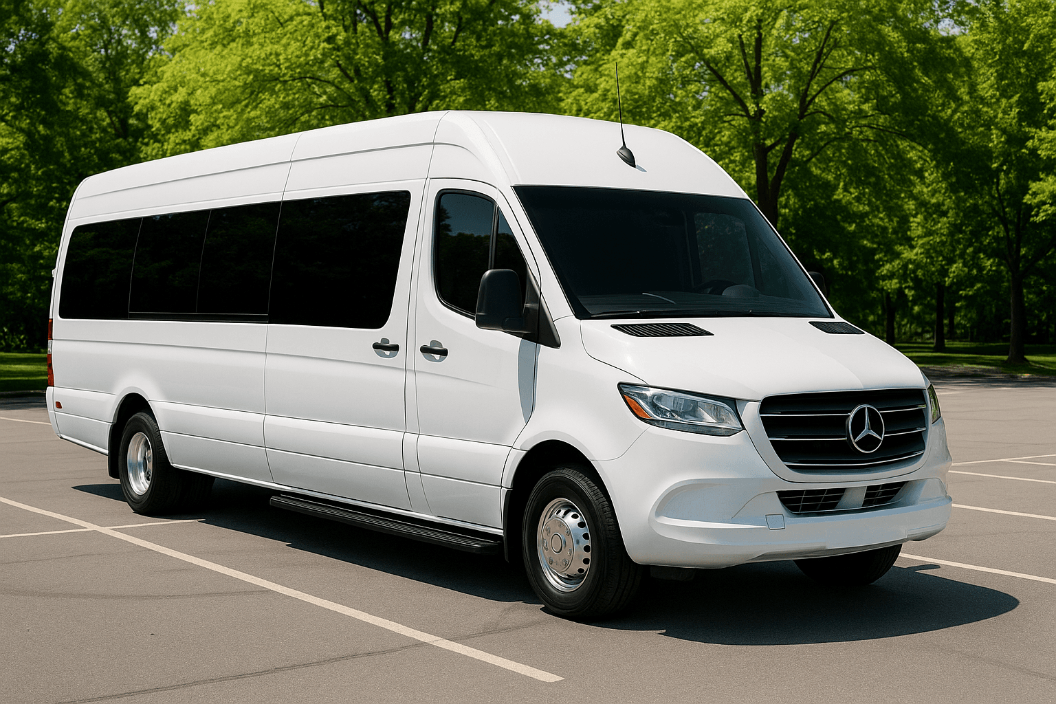 14 Passenger Limo Sprinter exterior
