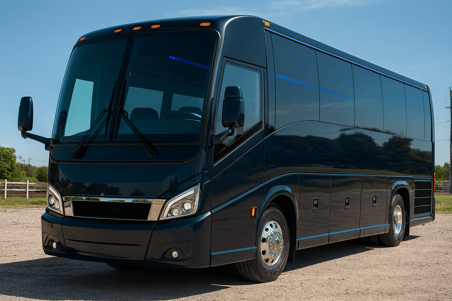 Coach buses vehicle example