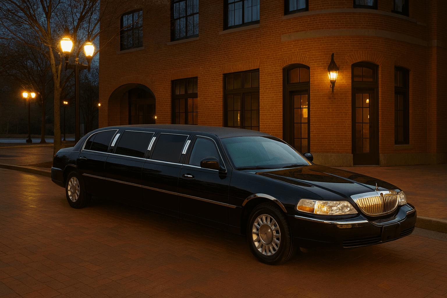 8 Passenger Limo exterior