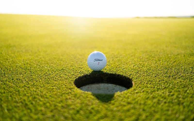 Sporting Events — Golf course green fairway